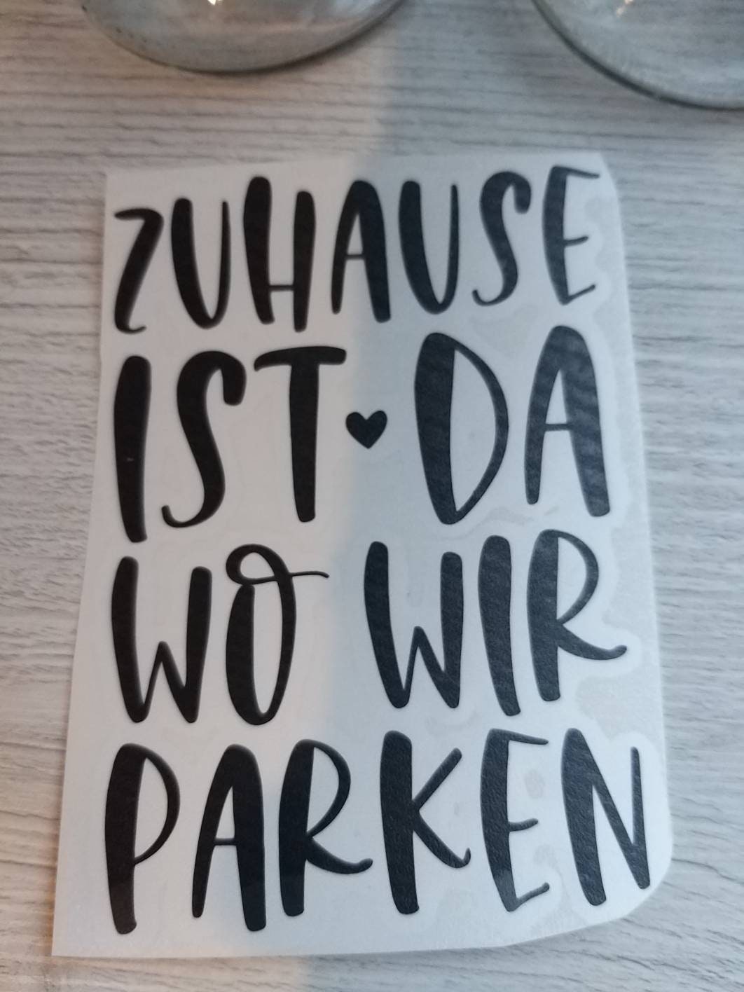 Leuchtflaschen für Camper - Tischdekor