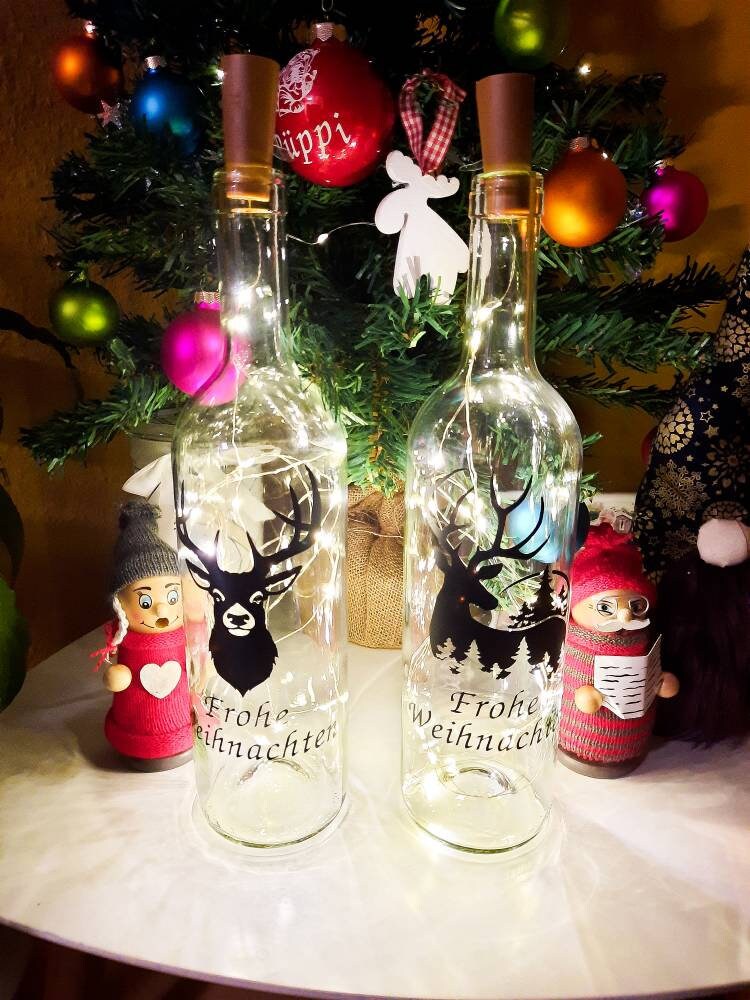 Leuchtflaschen Freunde Spruch Sprüche Beste Freunde Freundschaft Familie