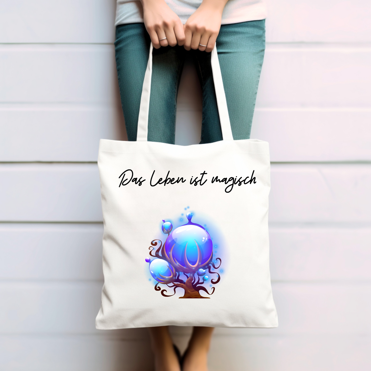 Das Leben ist magisch - Baumwolltasche