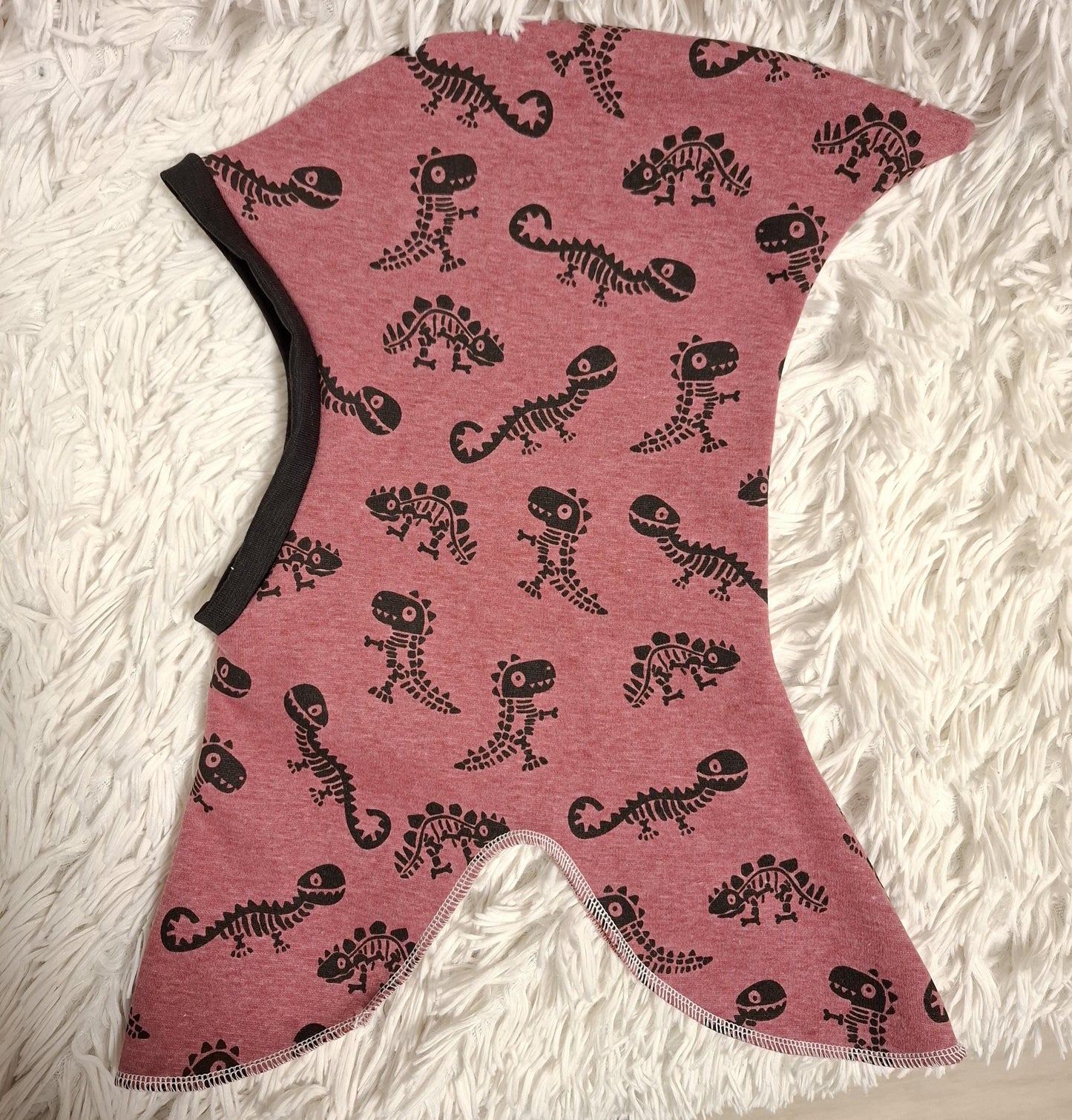 Alpenfleece-Schlupfmützen Dinos, Skelette