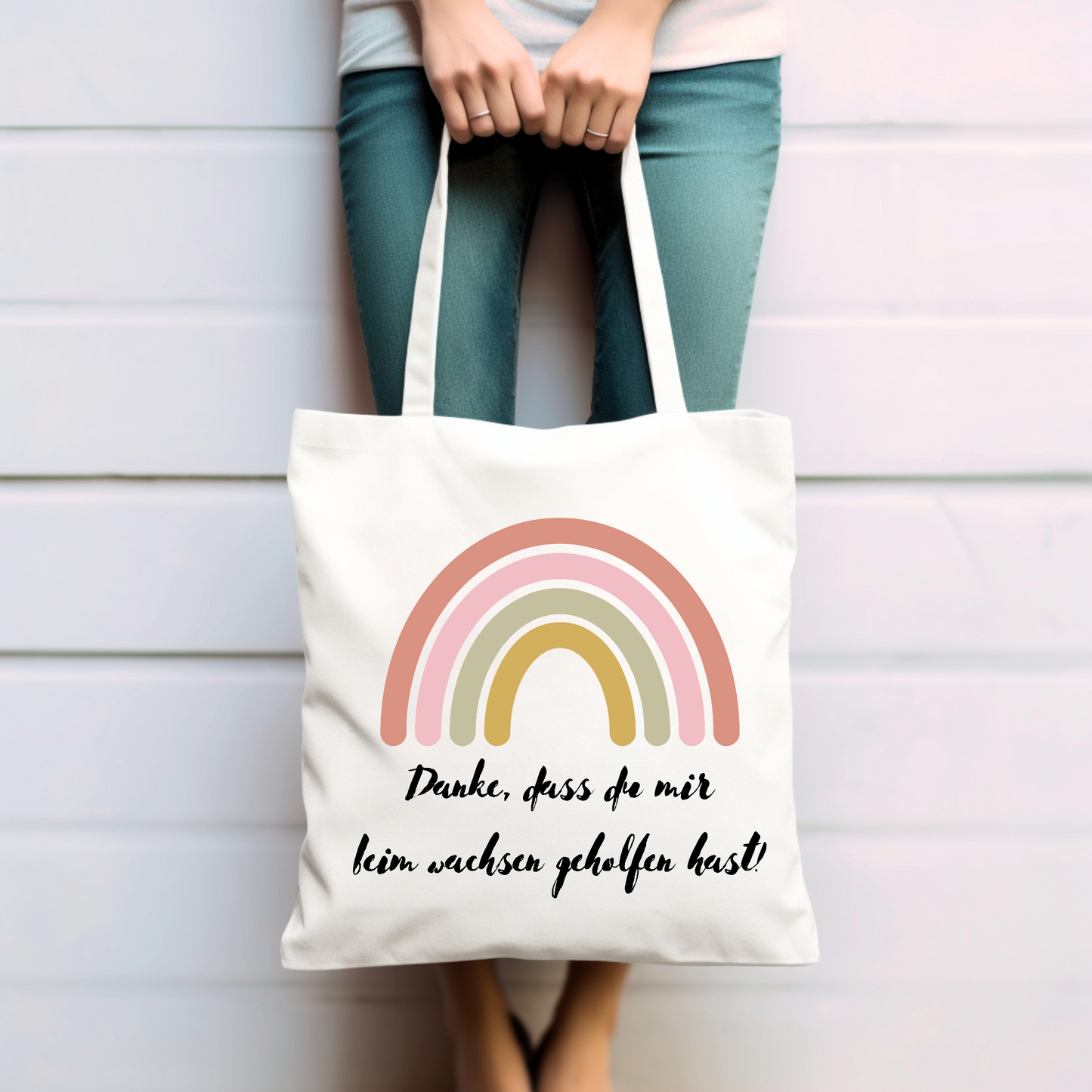 Abschiedsgeschenk Kindergarten - Baumwolltasche