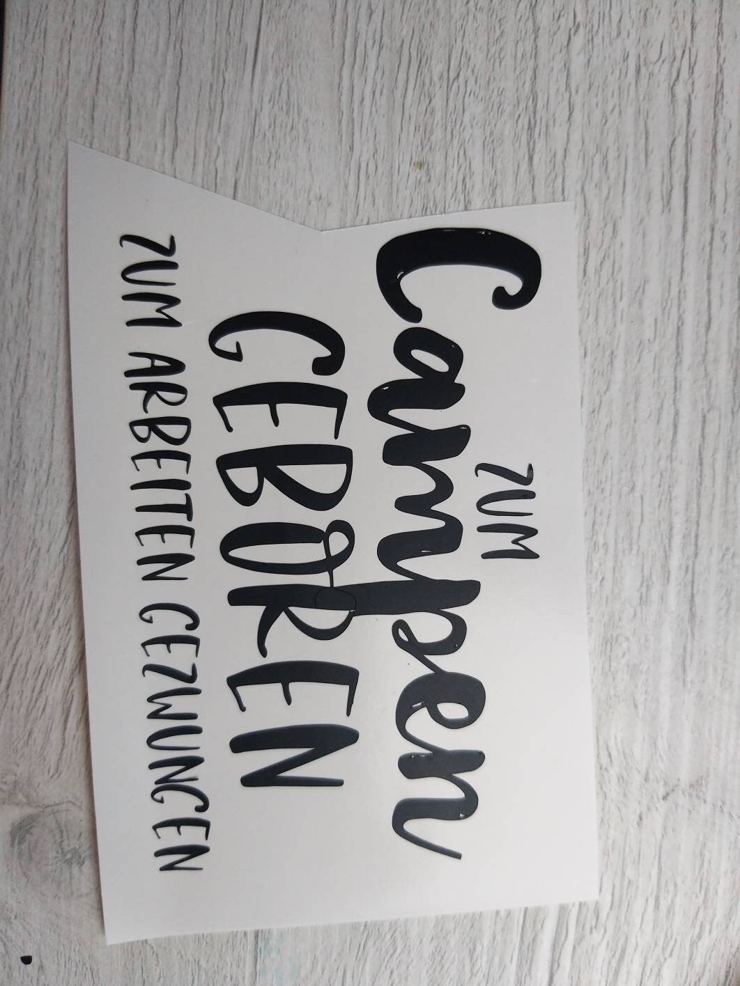 Leuchtflaschen für Camper - Tischdekor