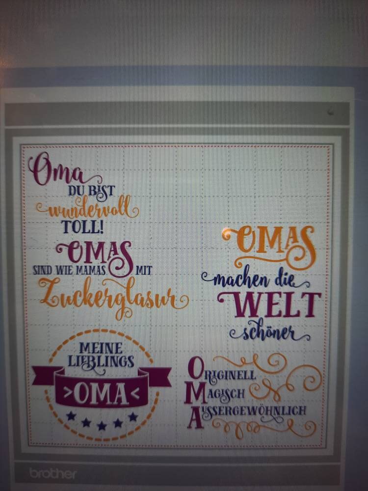 Leuchtflasche Oma, Omas