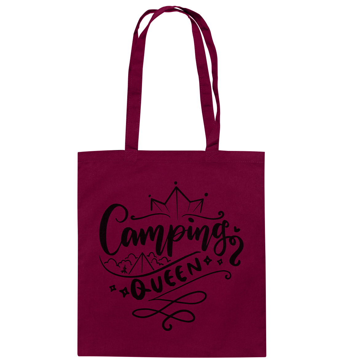 Camping Queen - Baumwolltasche
