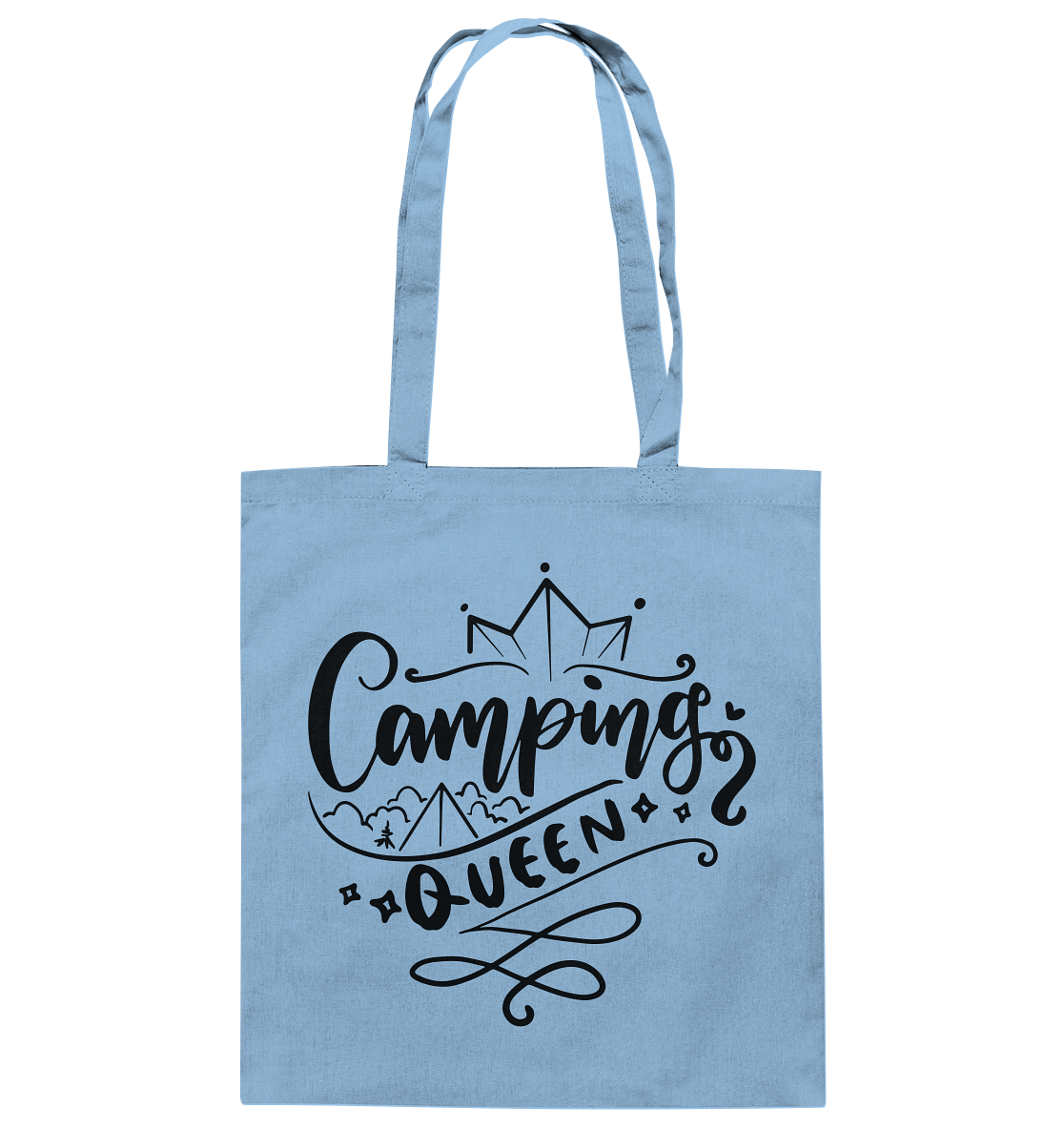 Camping Queen - Baumwolltasche