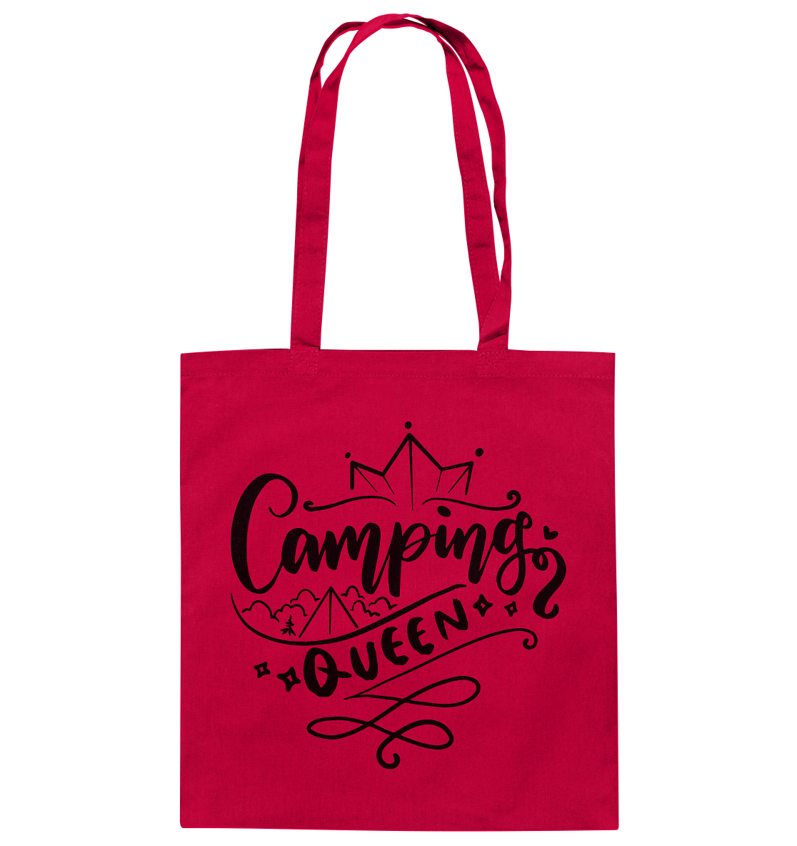 Camping Queen - Baumwolltasche