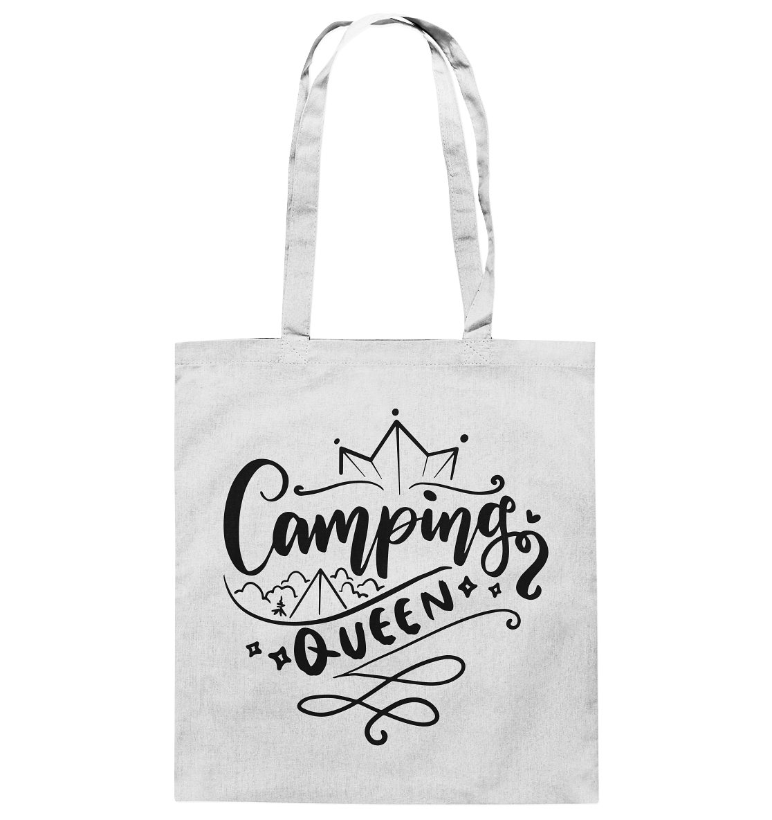 Camping Queen - Baumwolltasche