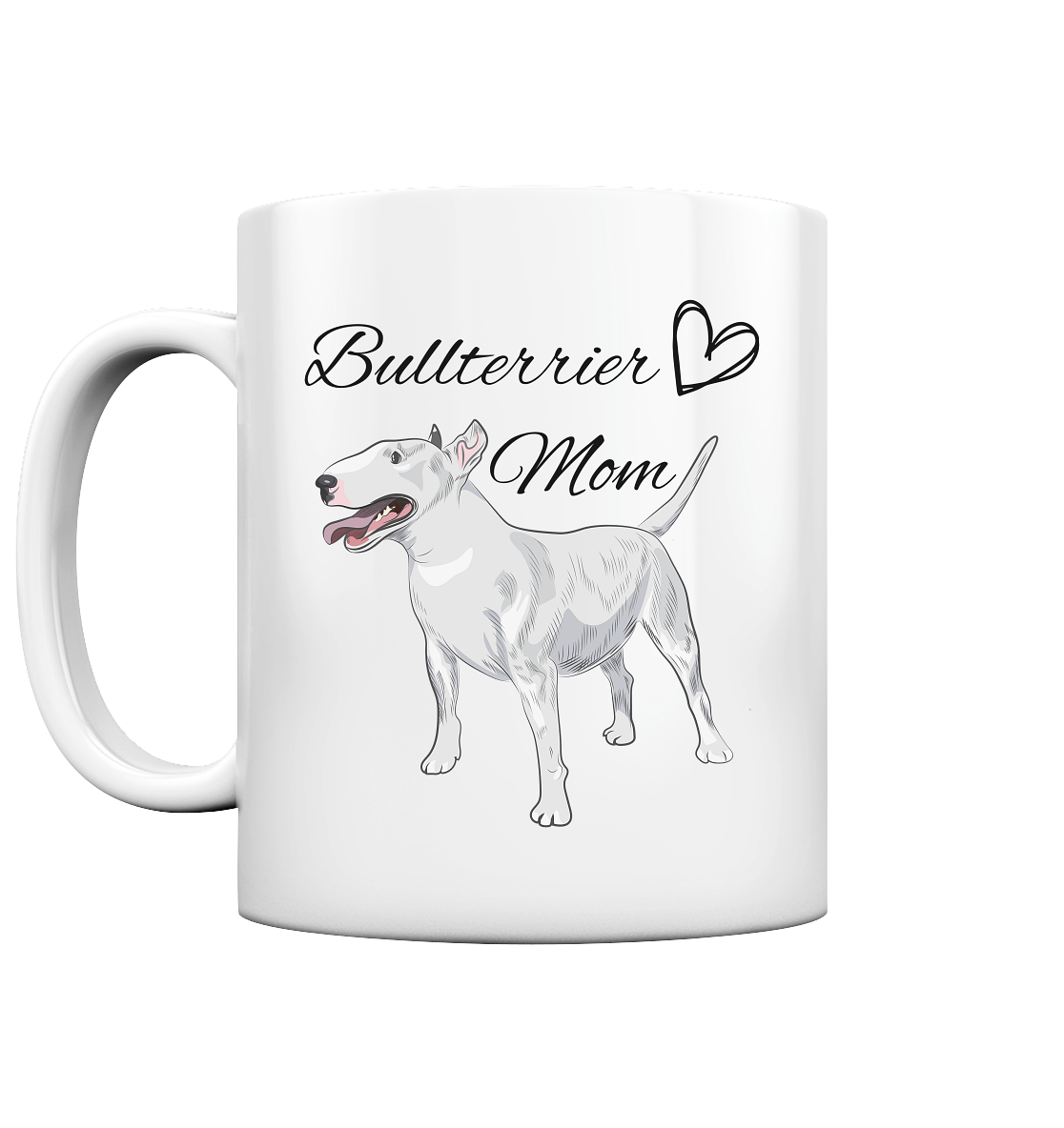Bullterrier, Miniatur Bullterrier - Tasse glossy