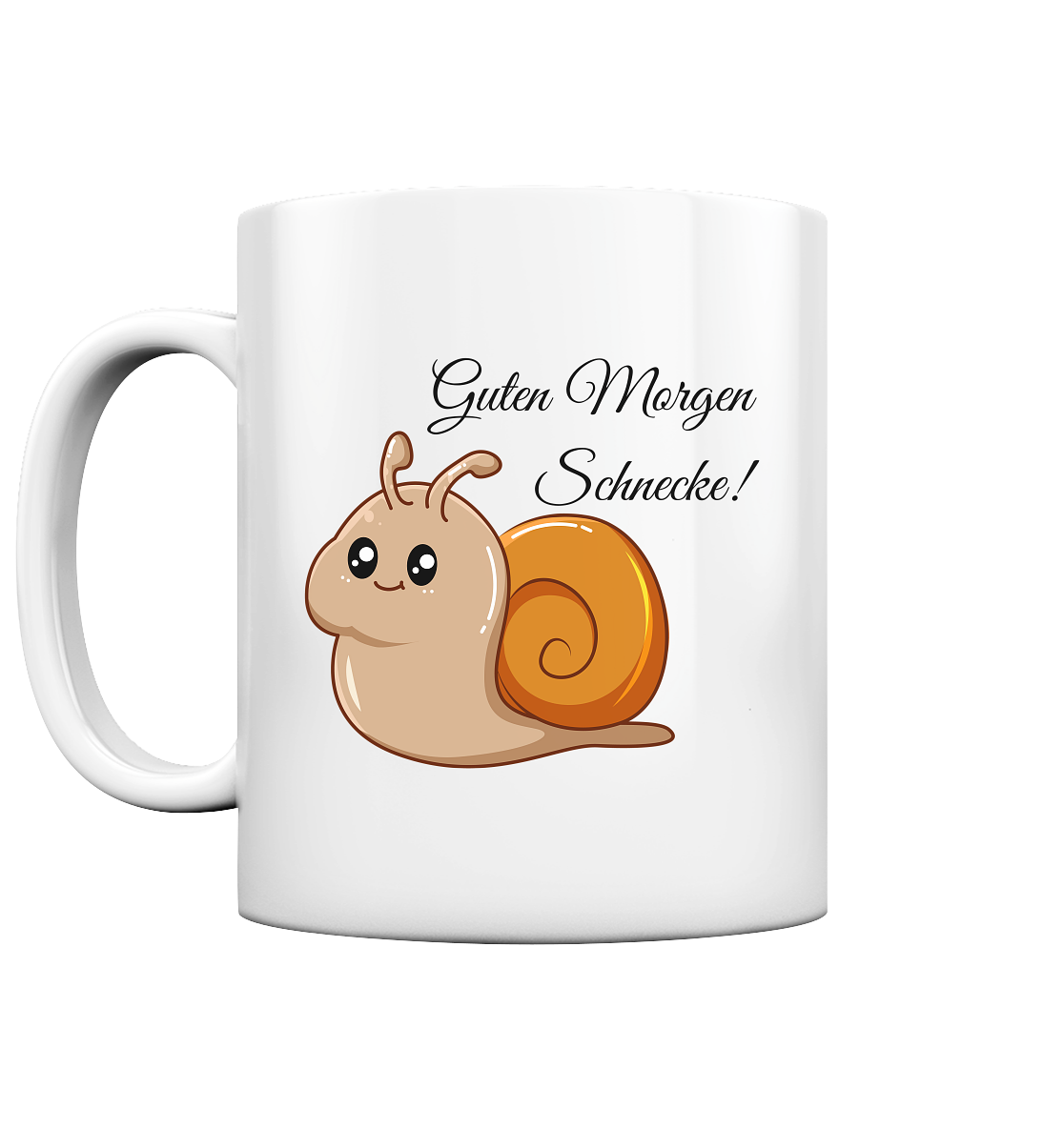 Guten Morgen Schnecke! - Tasse glossy