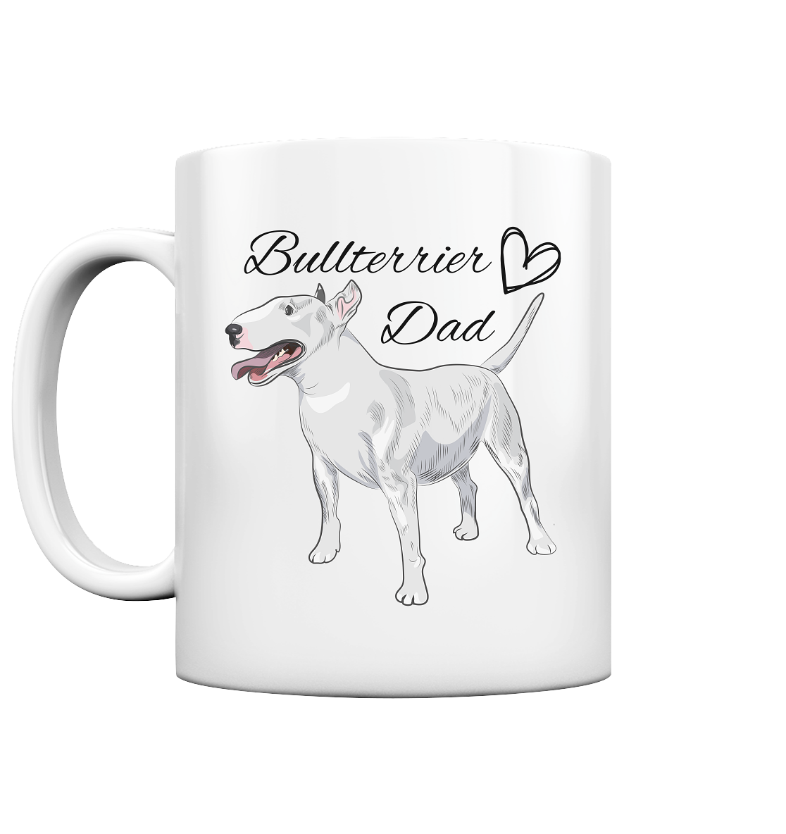 Bullterrier, Miniatur Bullterrier - Tasse glossy