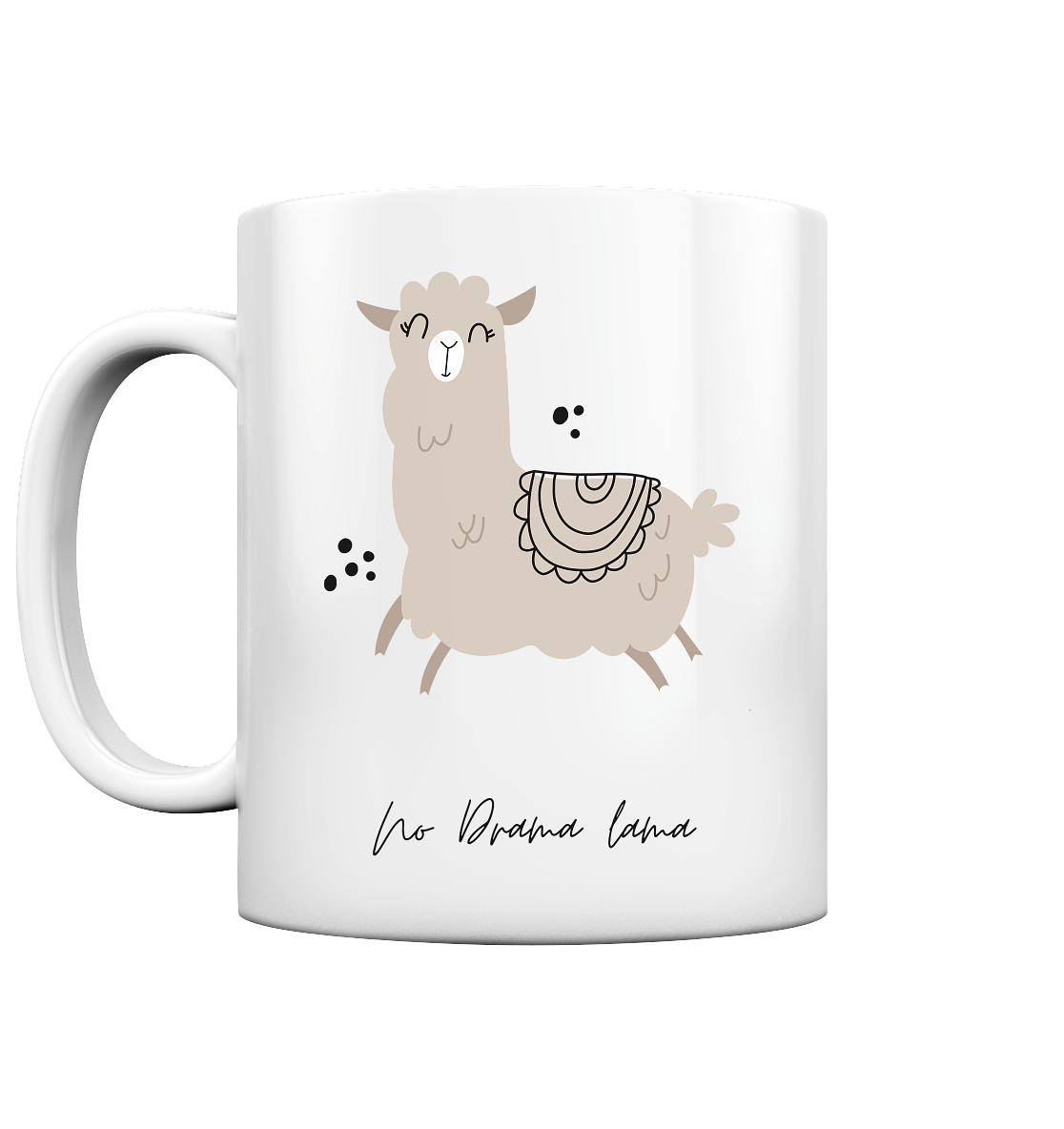 No Drama Lama - Tasse glossy
