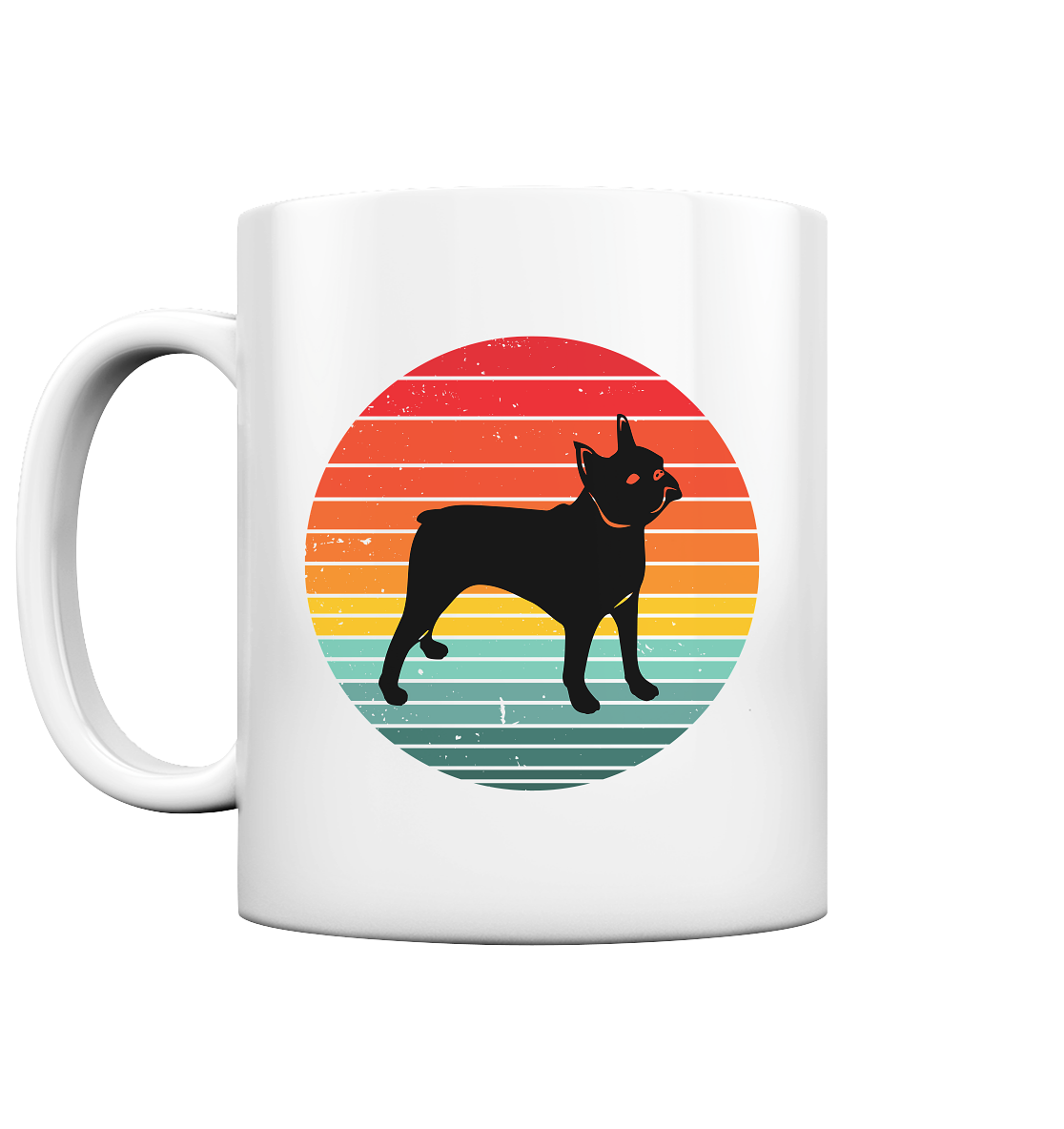 französische Bulldogge - Tasse glossy
