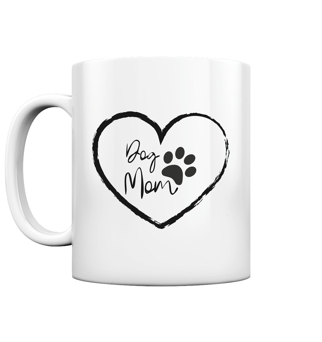 Dog Mom - Tasse glossy