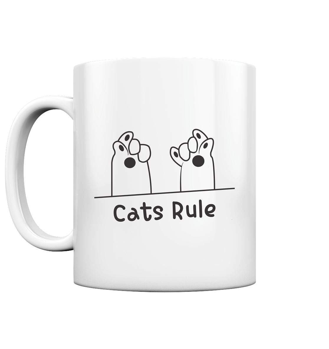 Cats Rule - Tasse glossy