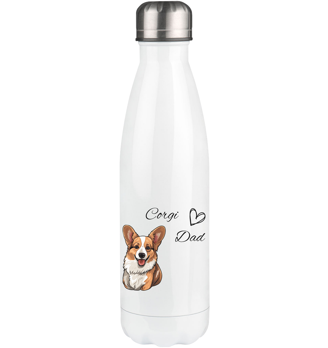 Corgi Dad - Thermoflasche 500ml