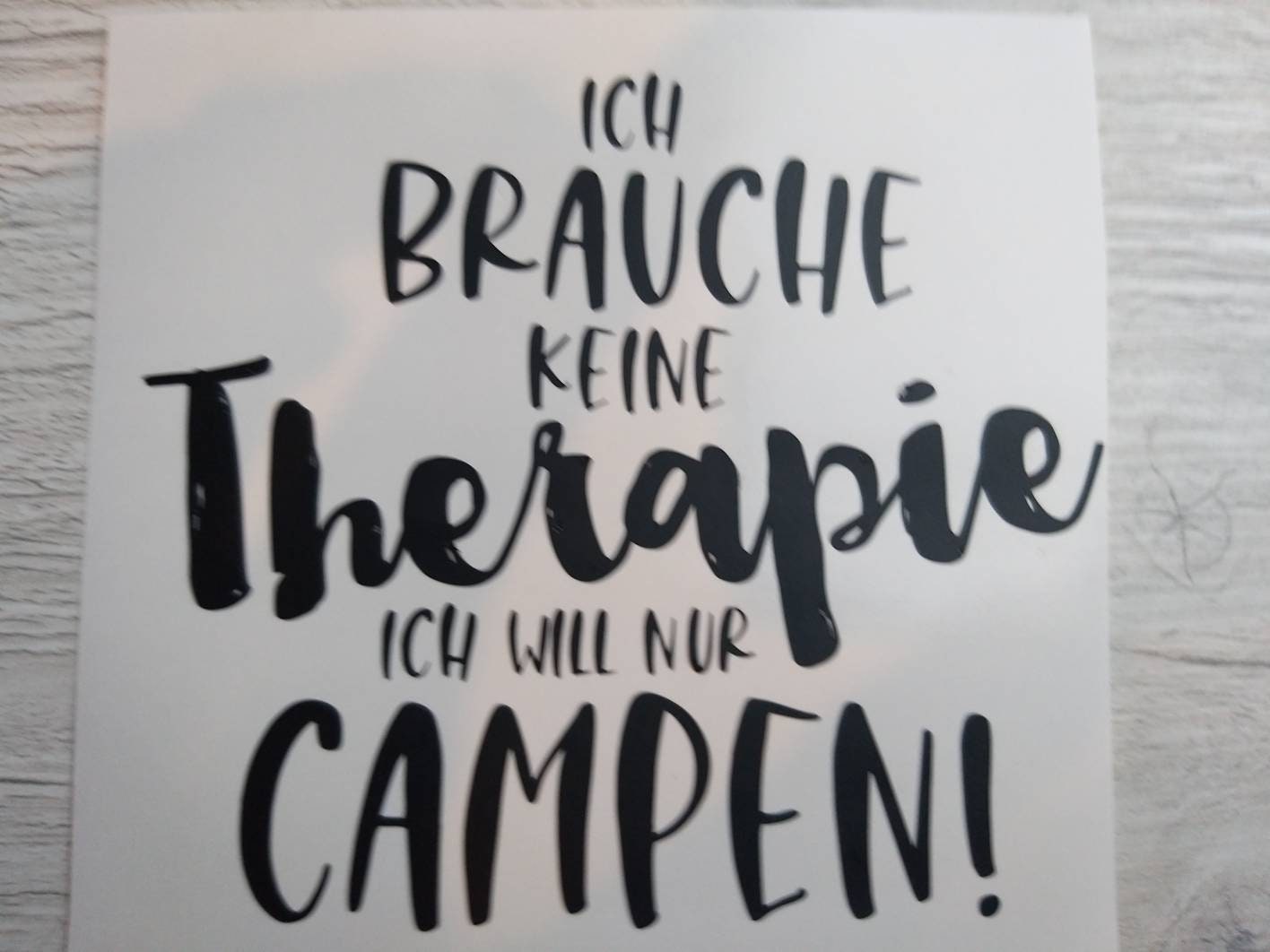 Leuchtflaschen für Camper - Tischdekor
