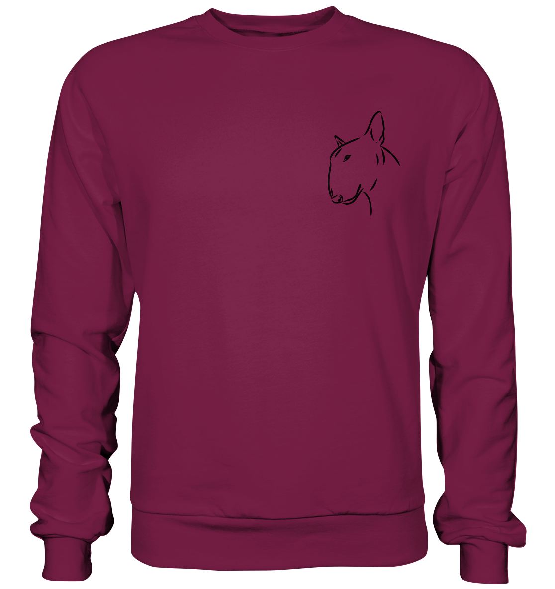 Bullterrier, Miniatur Bullterrier - Basic Sweatshirt