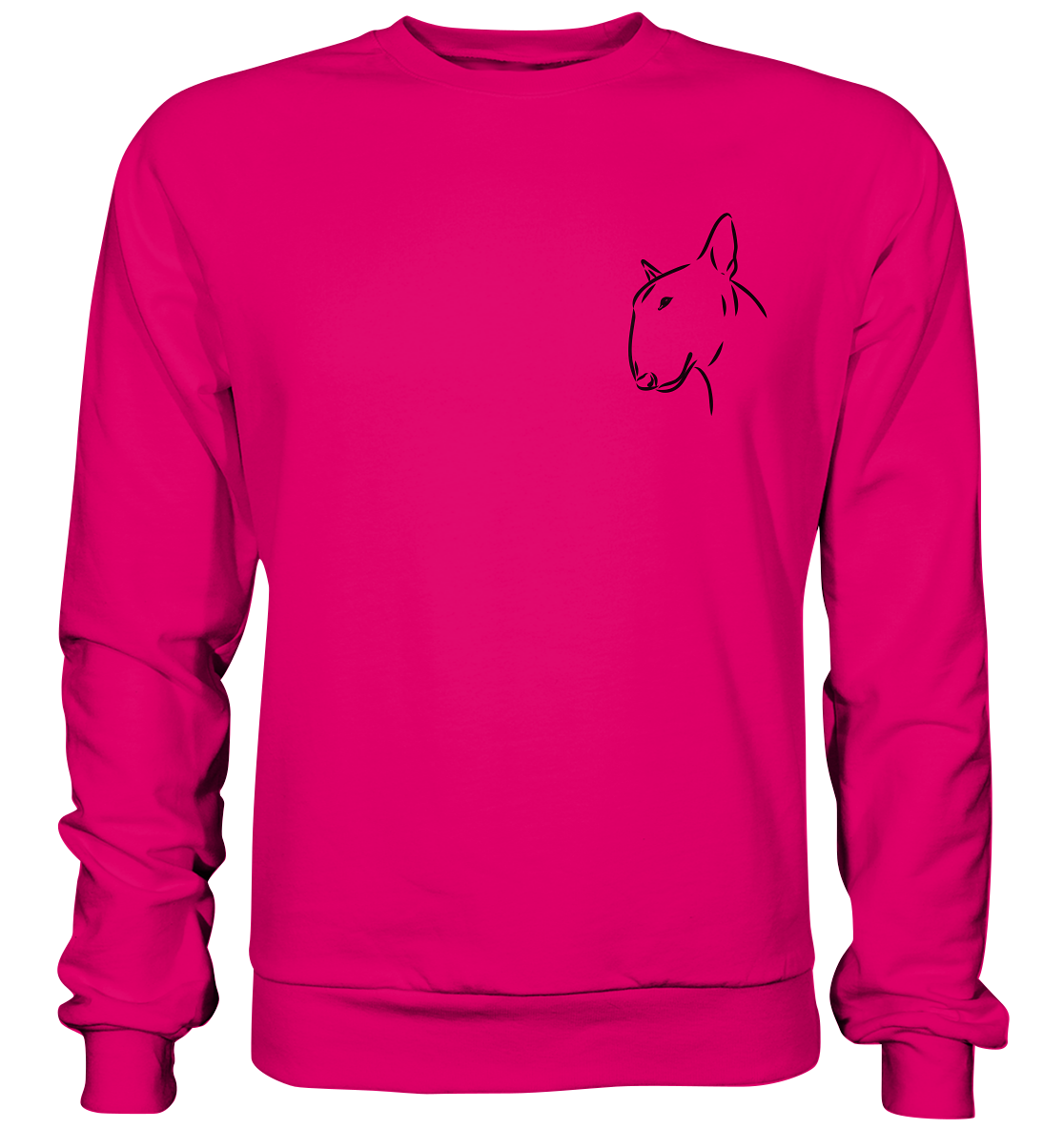 Bullterrier, Miniatur Bullterrier - Basic Sweatshirt
