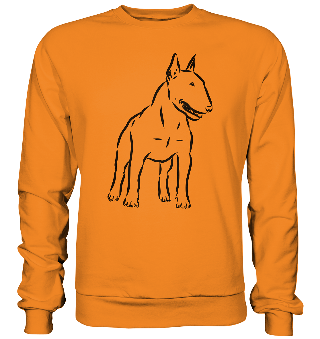 Bullterrier, Miniatur Bullterrier - Basic Sweatshirt