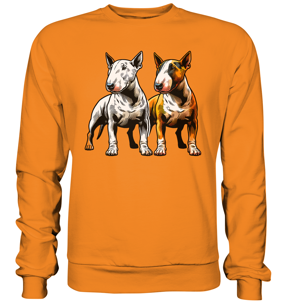 Bullterrier, Miniatur Bullterrier - Basic Sweatshirt