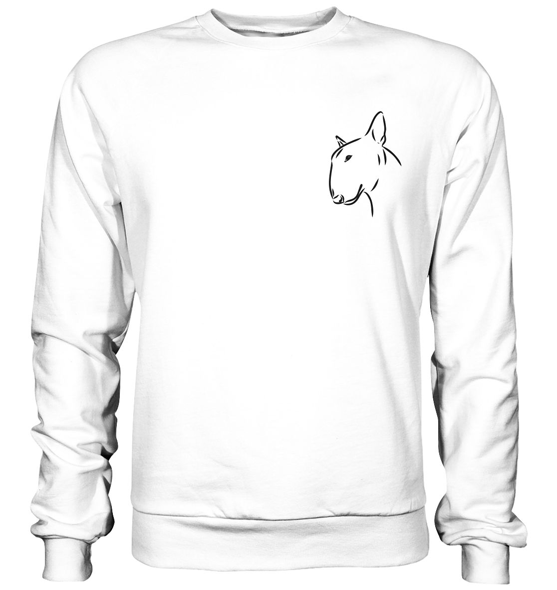 Bullterrier, Miniatur Bullterrier - Basic Sweatshirt