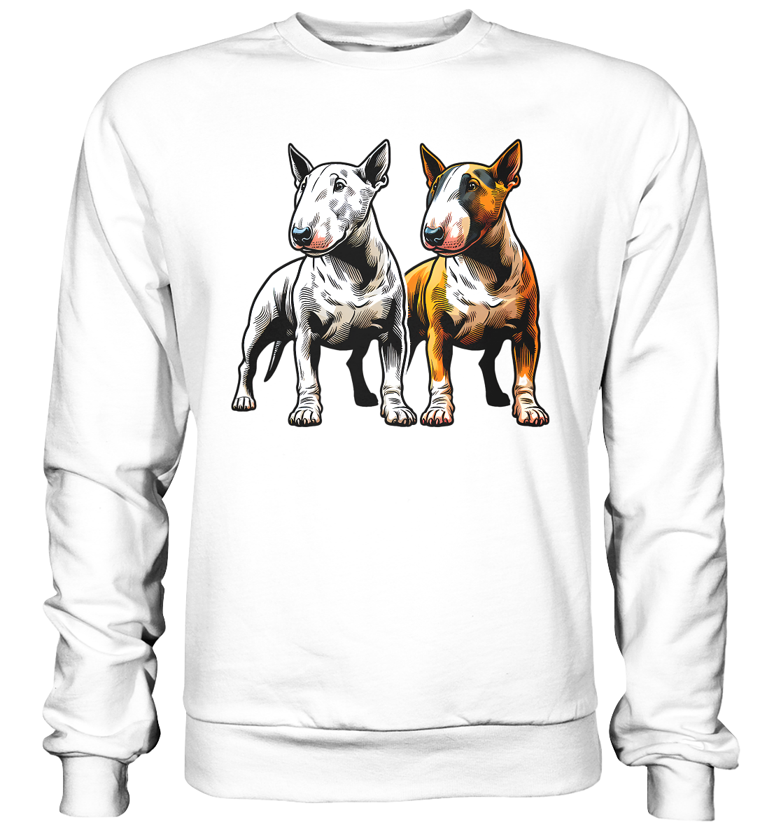 Bullterrier, Miniatur Bullterrier - Basic Sweatshirt