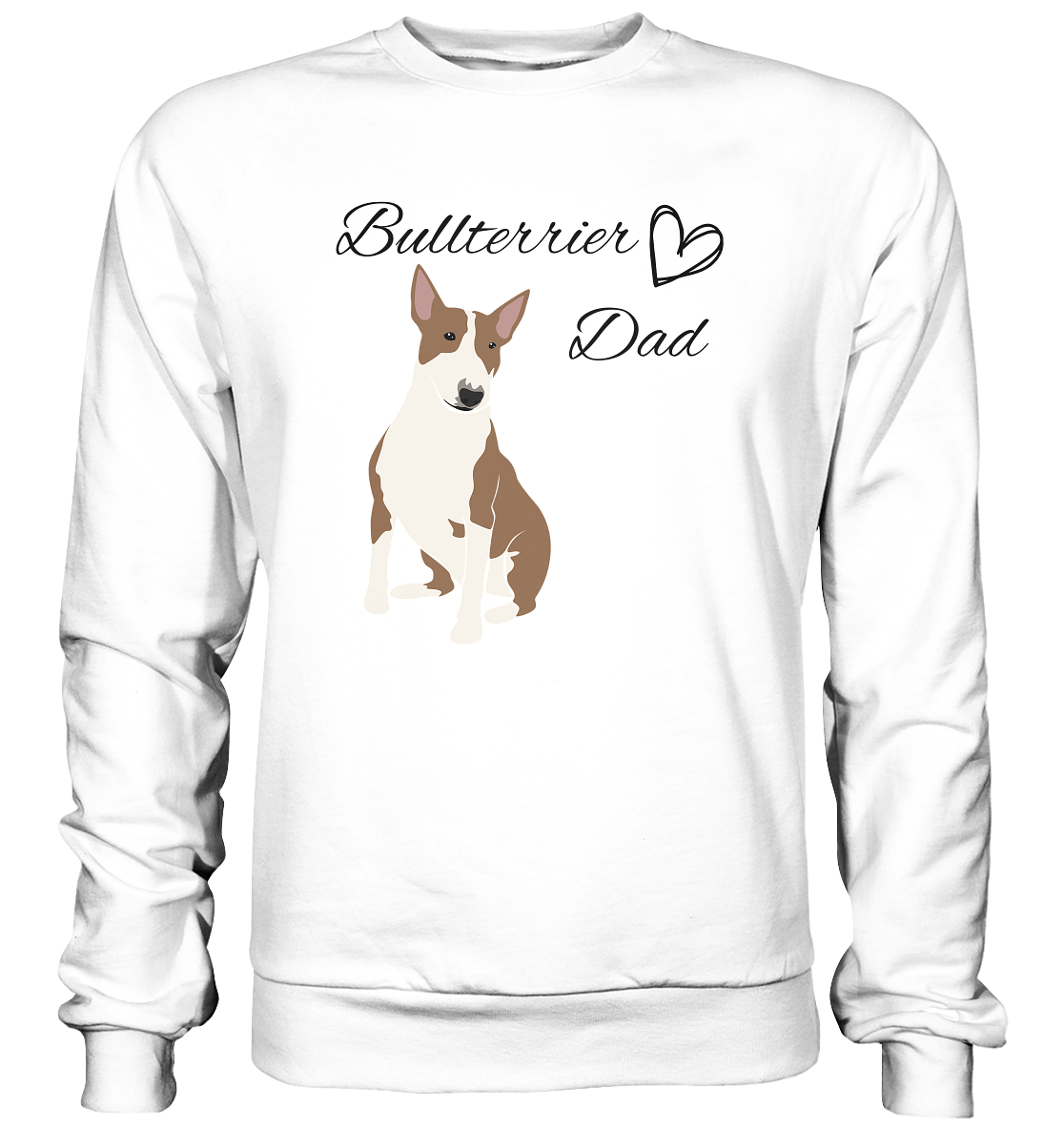 Bullterrier, Miniatur Bullterrier - Basic Sweatshirt