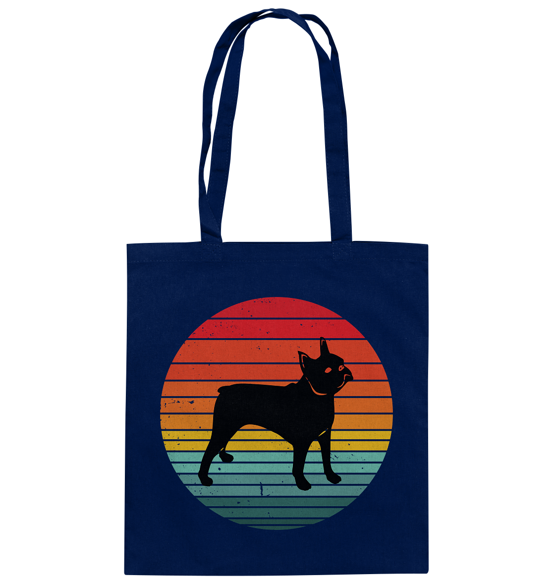 französische Bulldogge - Baumwolltasche