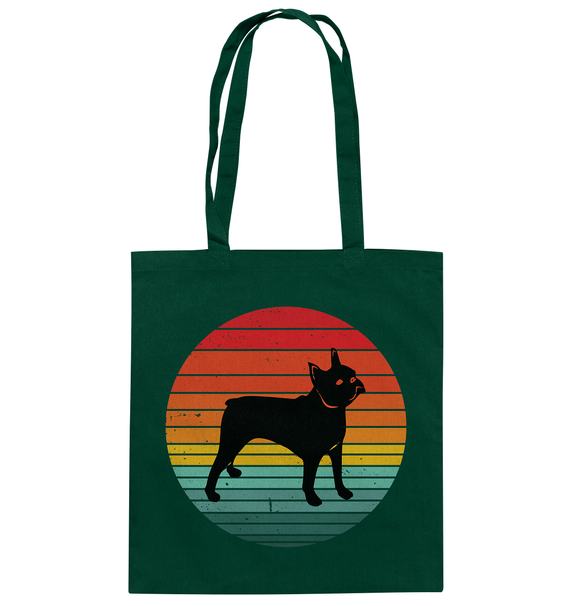 französische Bulldogge - Baumwolltasche