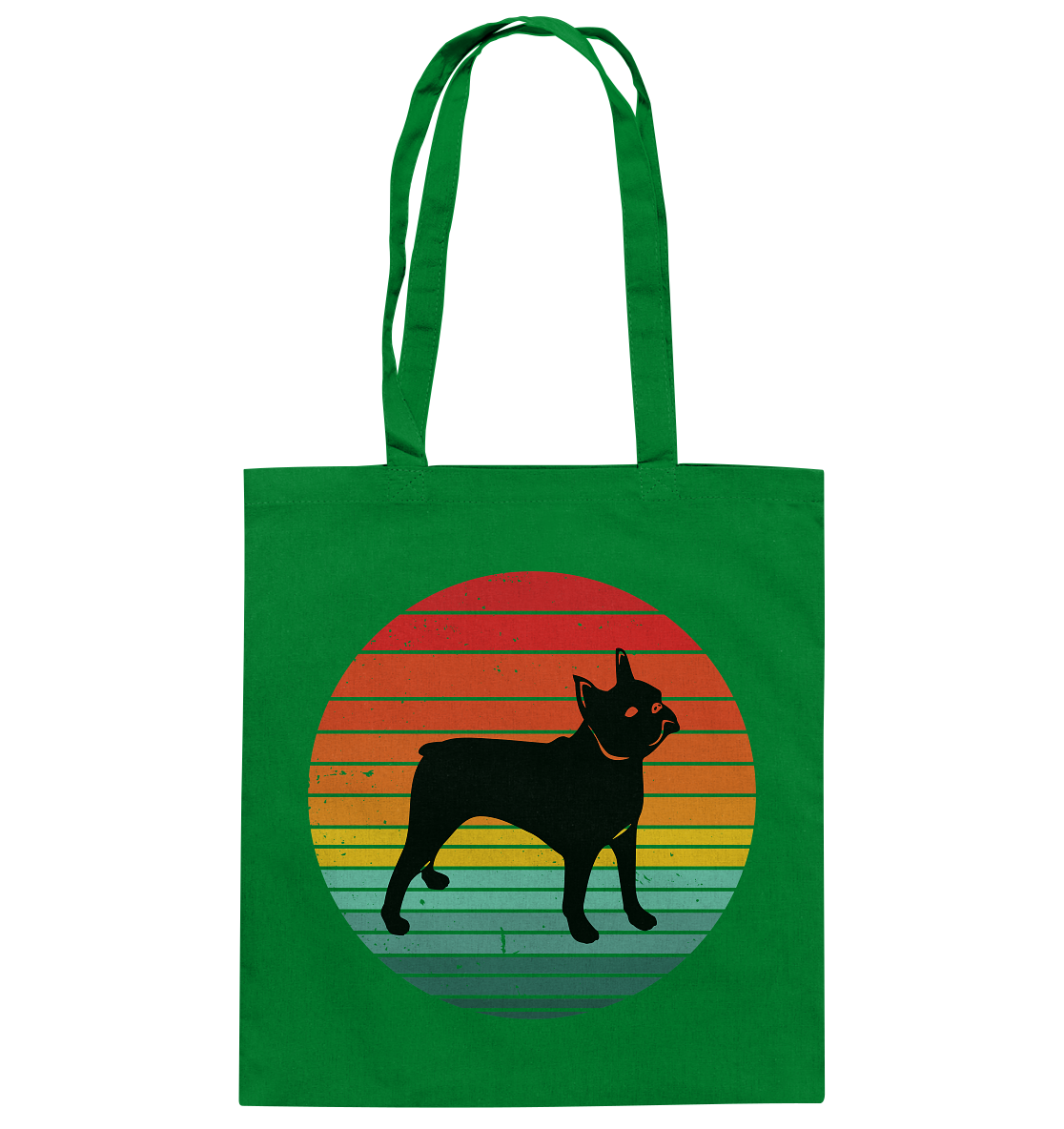 französische Bulldogge - Baumwolltasche