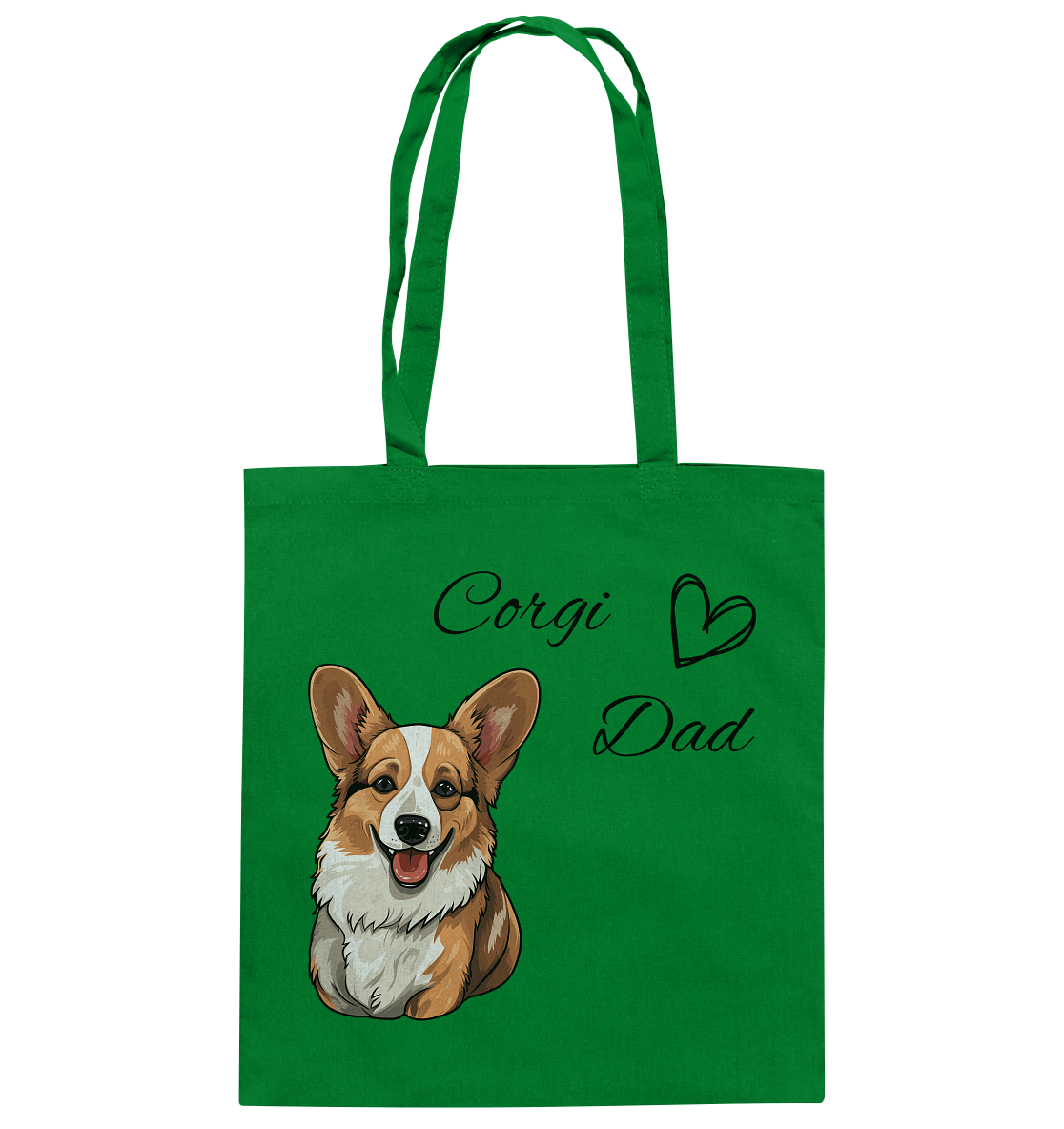 Corgi Dad - Baumwolltasche