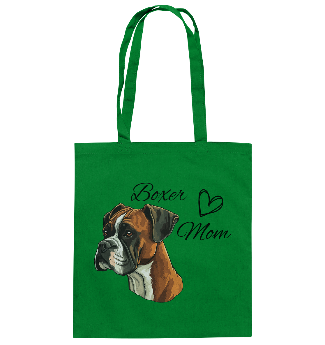 Boxer Mom - Baumwolltasche