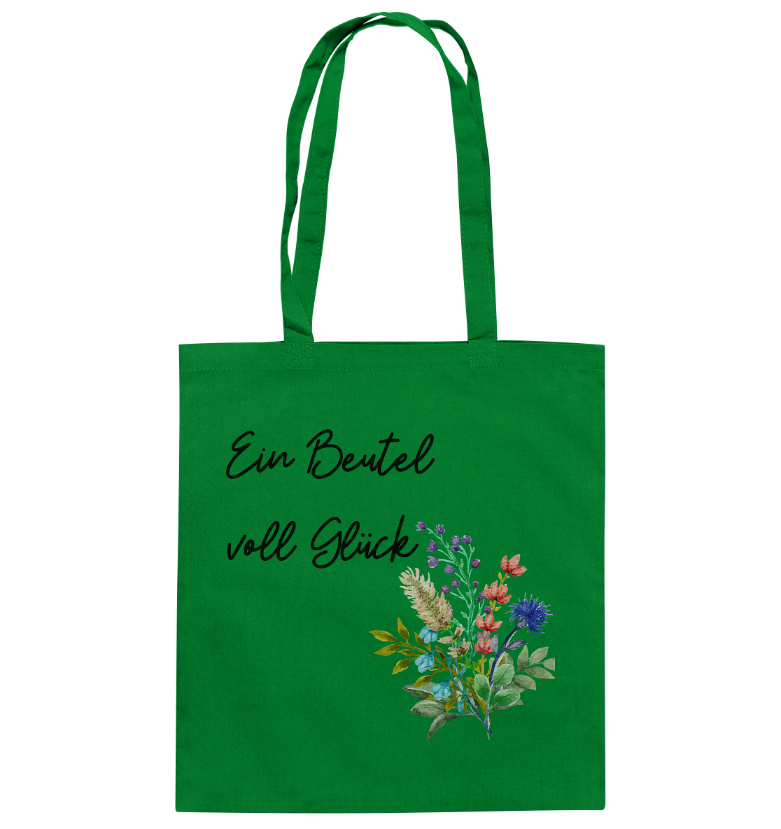 Ein Beutel voll Glück - Baumwolltasche