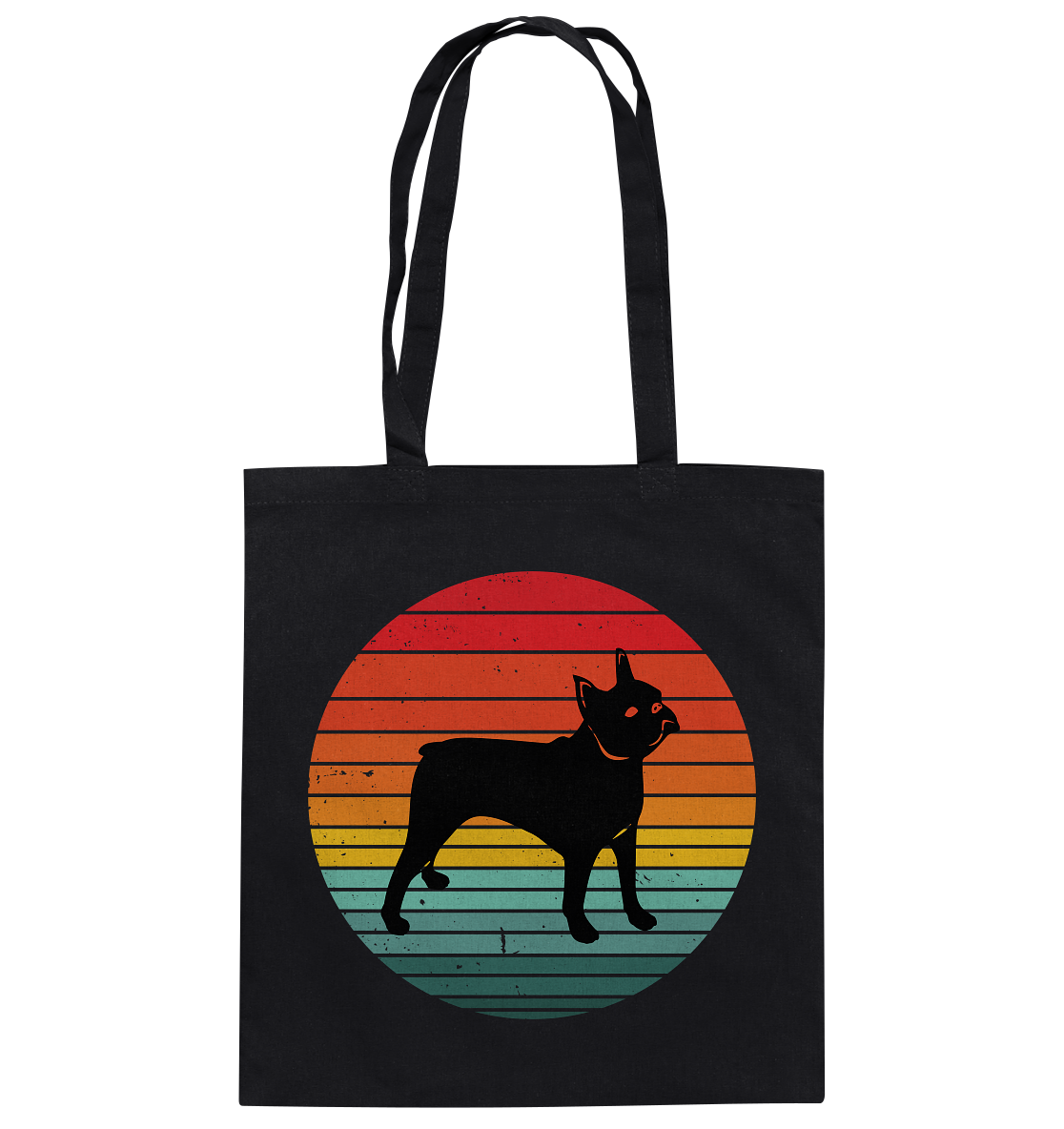 französische Bulldogge - Baumwolltasche