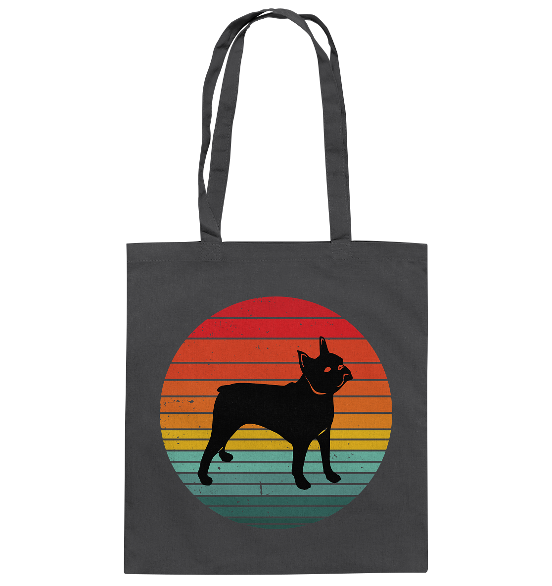 französische Bulldogge - Baumwolltasche