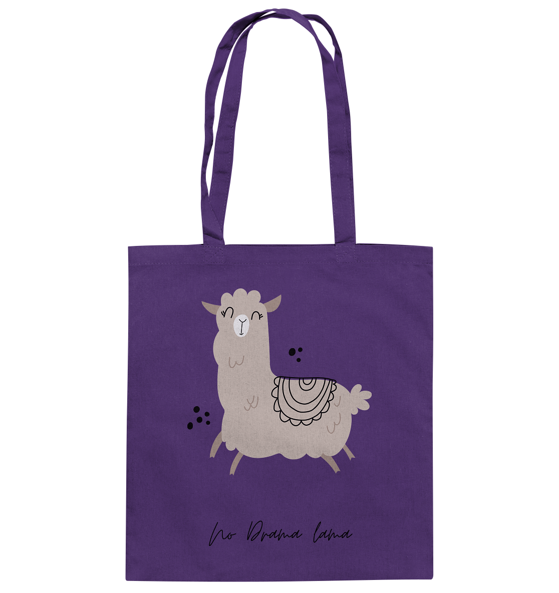No Drama Lama - Baumwolltasche