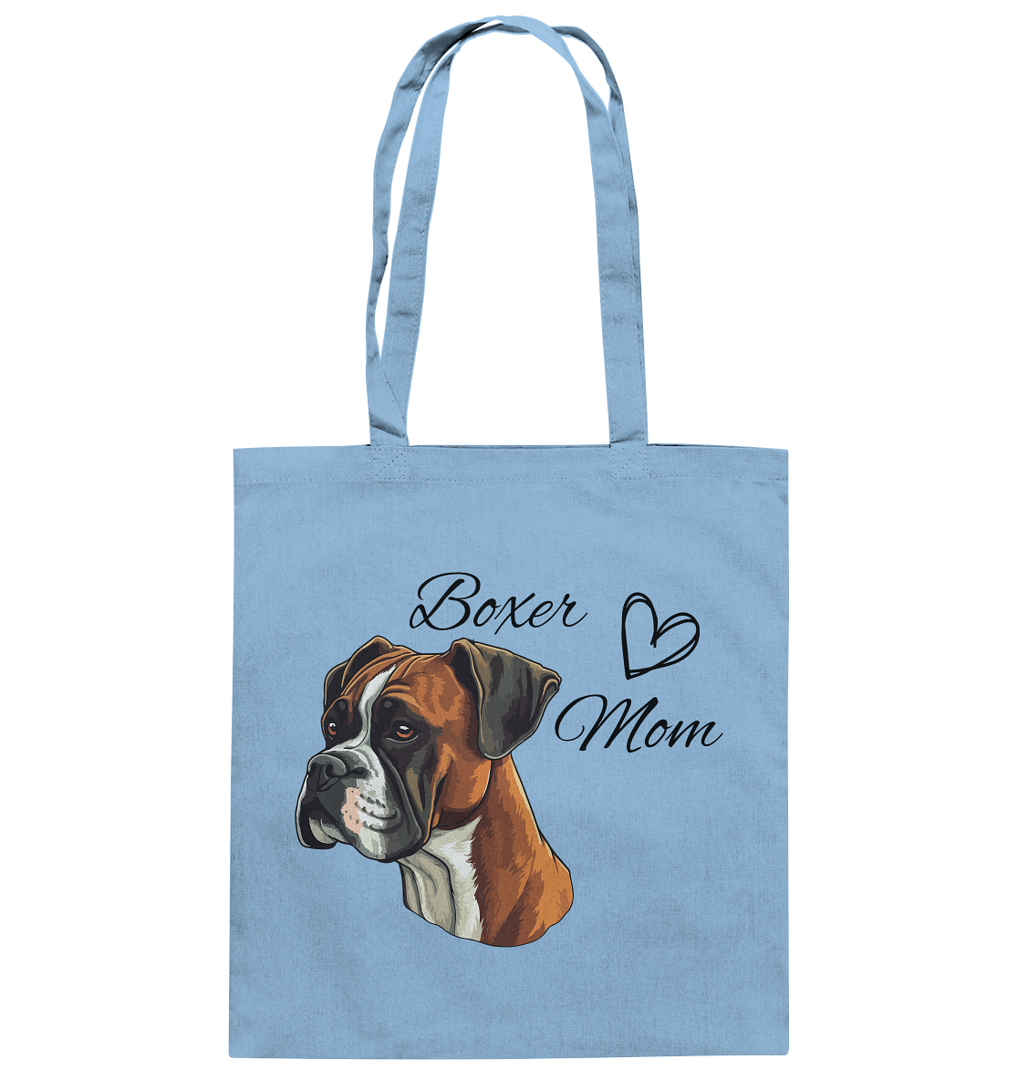 Boxer Mom - Baumwolltasche