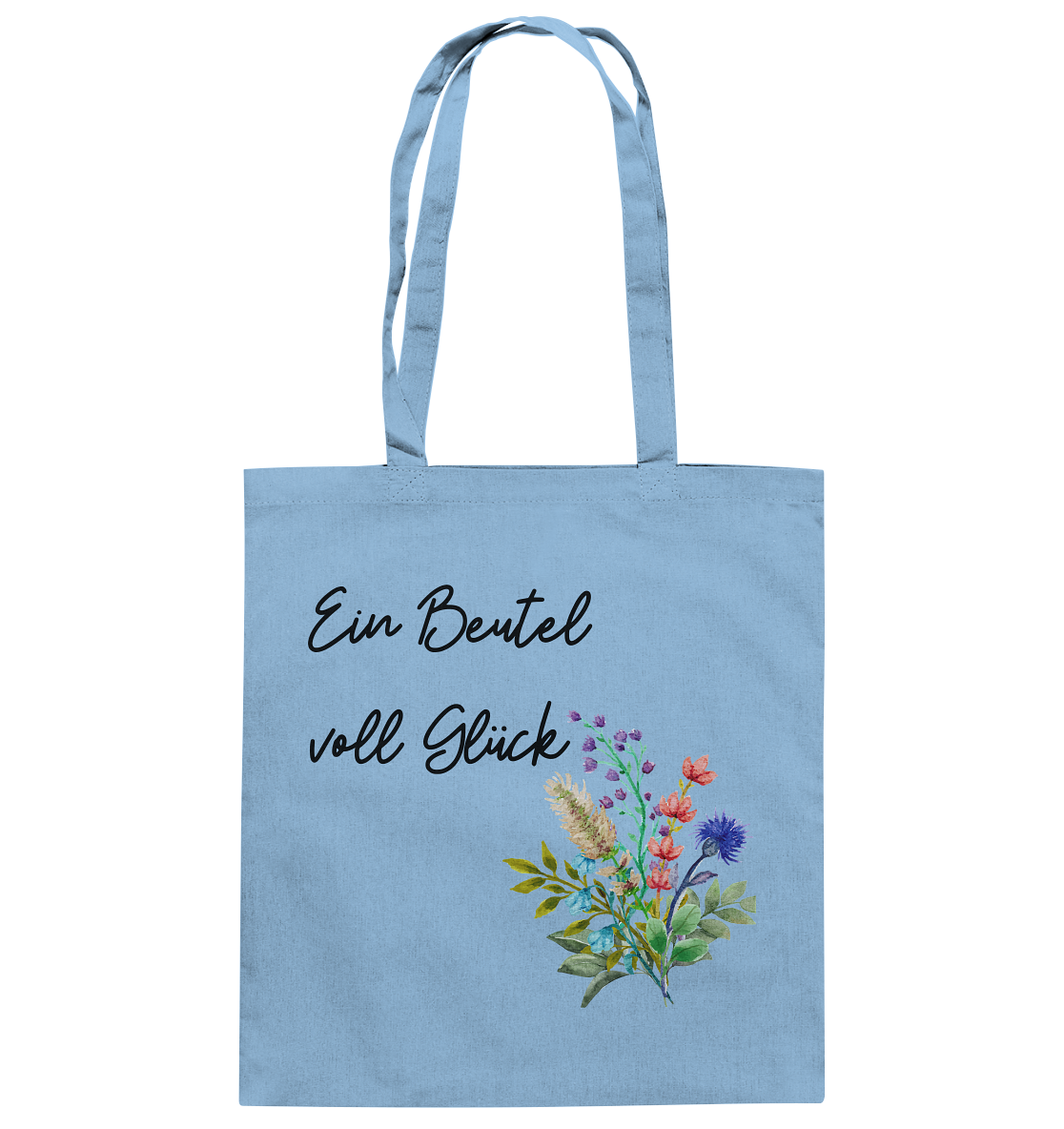 Ein Beutel voll Glück - Baumwolltasche