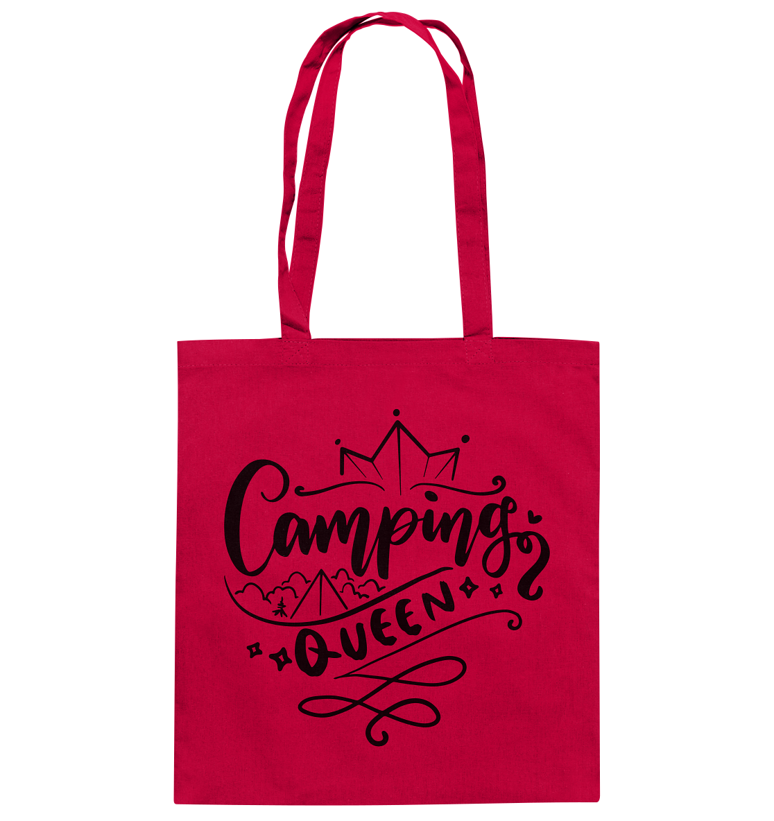 Camping Queen - Baumwolltasche