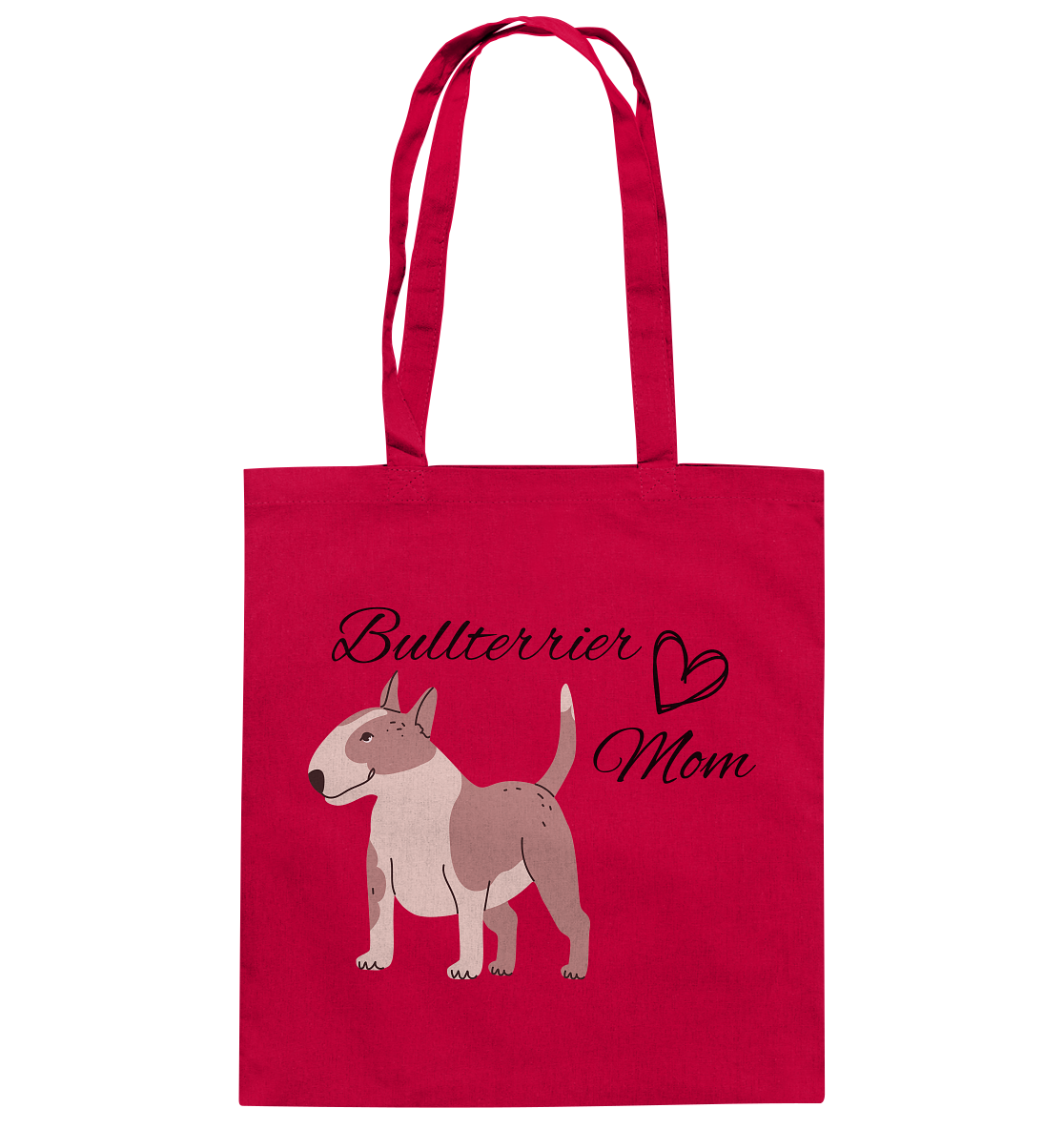 Bullterrier, Miniatur Bullterrier - Baumwolltasche