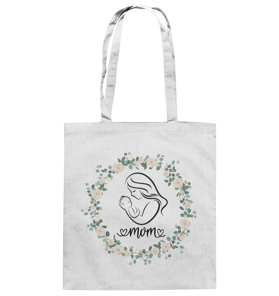 Mom, Muttertag - Baumwolltasche