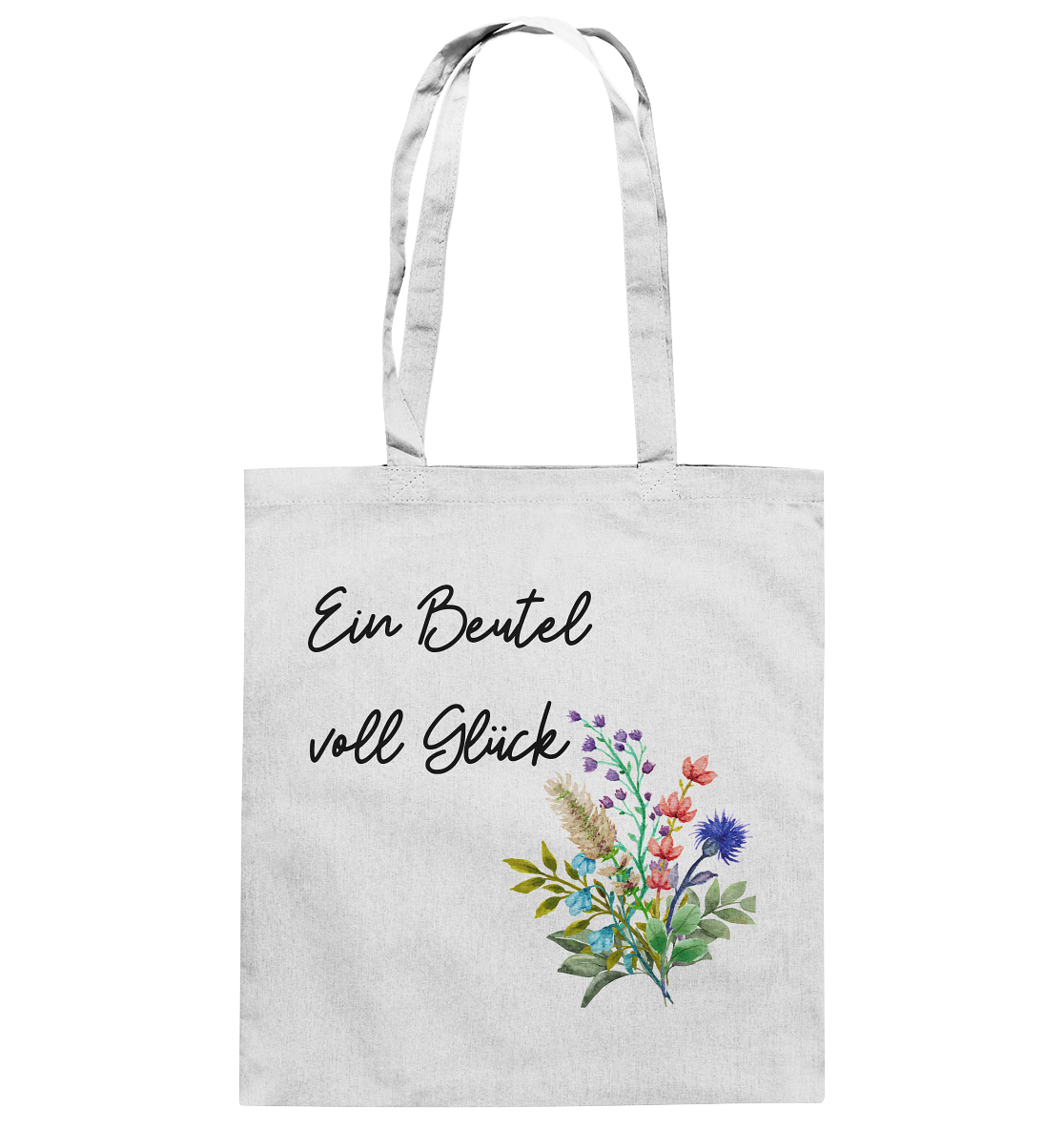 Ein Beutel voll Glück - Baumwolltasche
