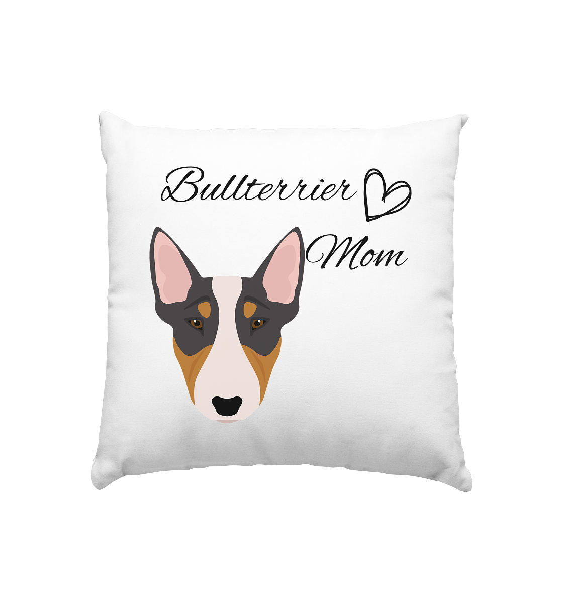 Bullterrier, Miniatur Bullterrier - Kissen 40x40cm