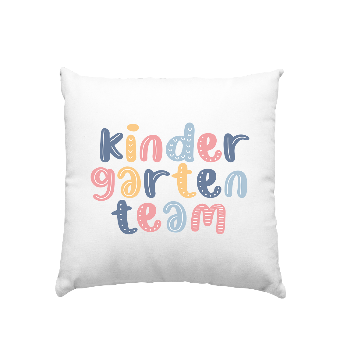 Kindergartenteam - Kissen 40x40cm