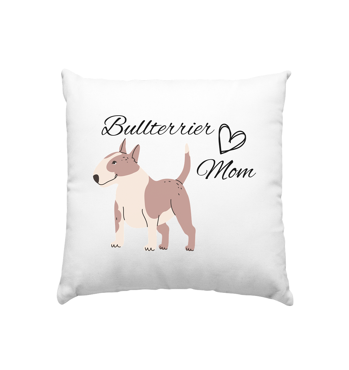 Bullterrier, Miniatur Bullterrier - Kissen 40x40cm