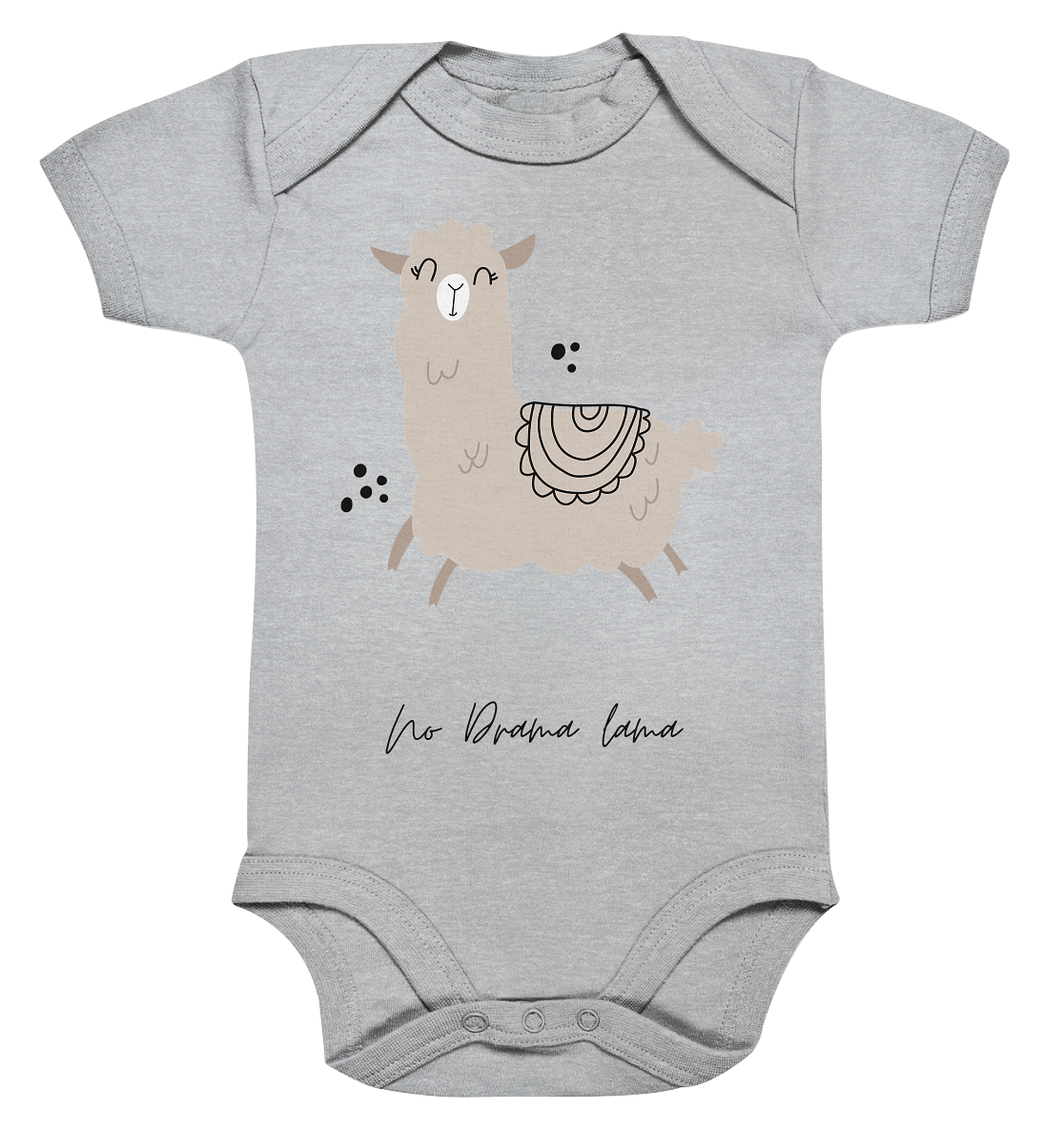 No Drama Lama - Organic Baby Bodysuite
