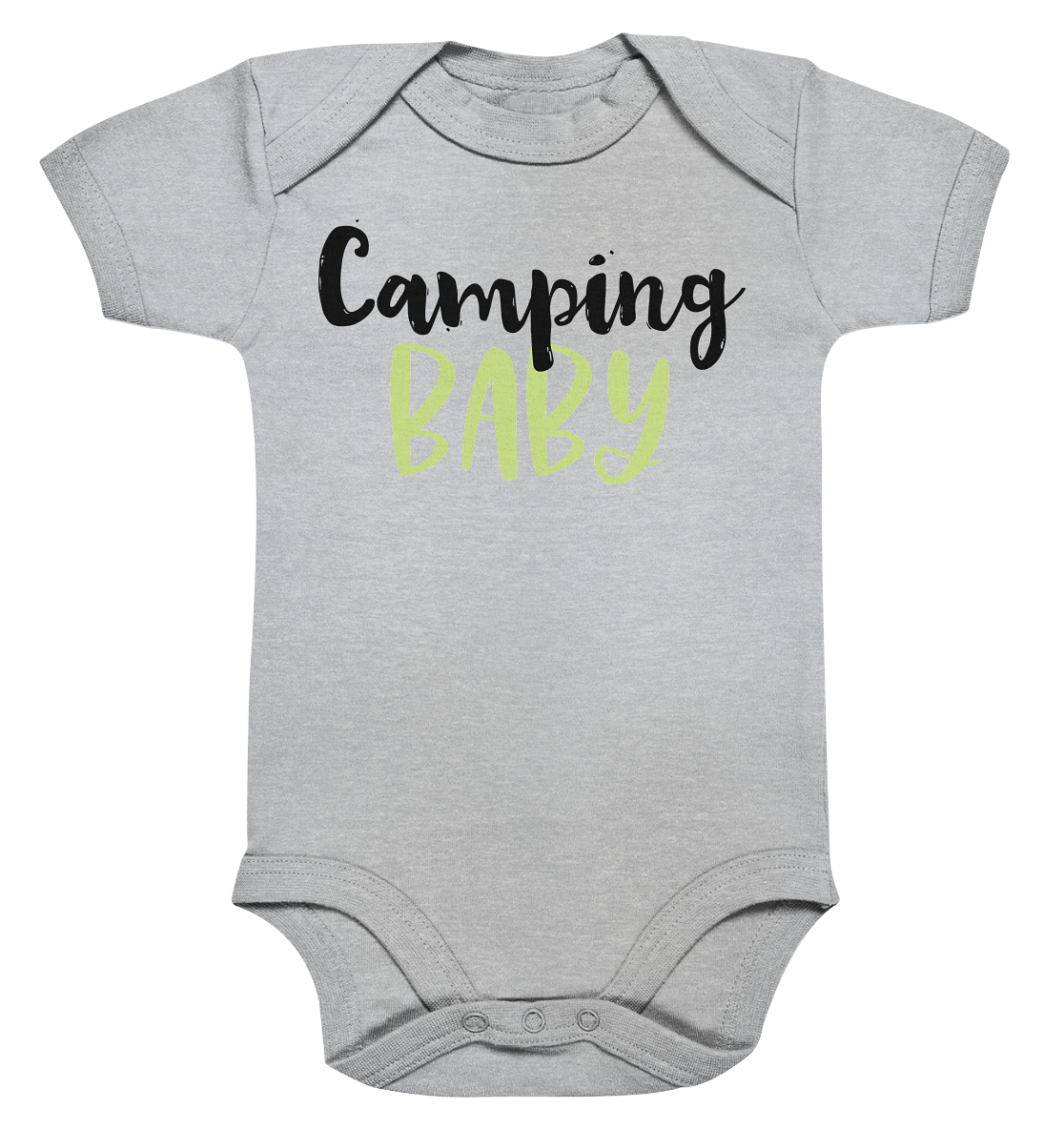 Camping Baby - Organic Baby Bodysuite