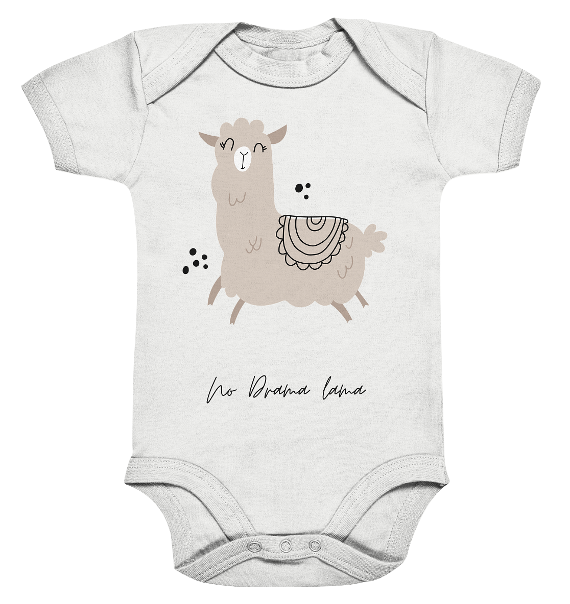 No Drama Lama - Organic Baby Bodysuite