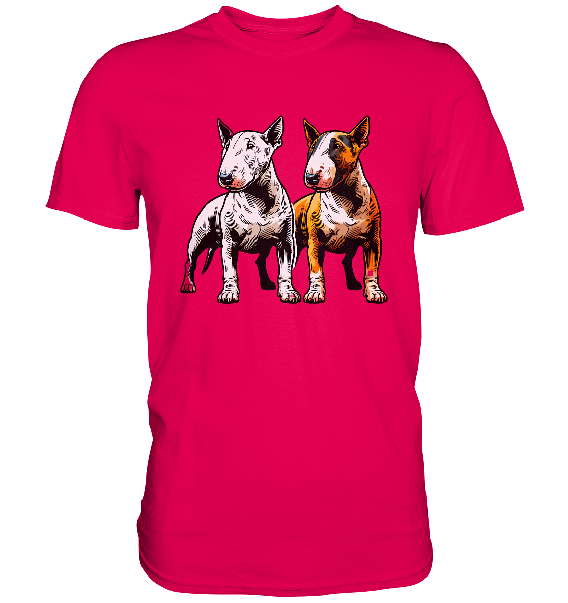 Bullterrier, Miniatur Bullterrier - Premium Shirt