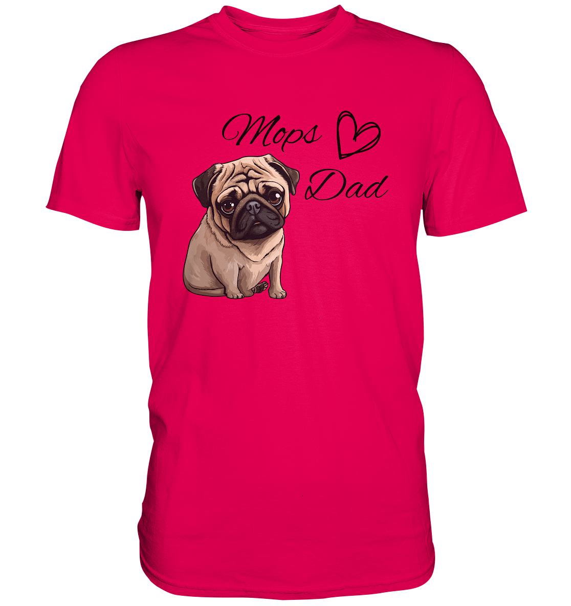 Mops Dad - Premium Shirt